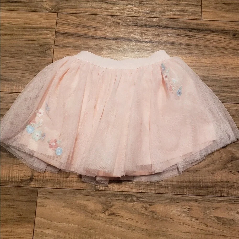 Carter’s Baby Girl Tutu Floral Butterfly Skirt Pink Size 18M